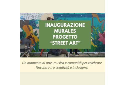 Inaugurazione murales progetto "Streer Art"
